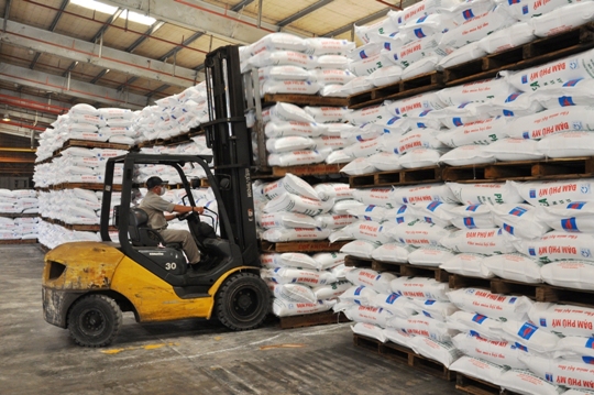 Hoạt động sản xuất tại Nhà máy Đạm Phú Mỹ