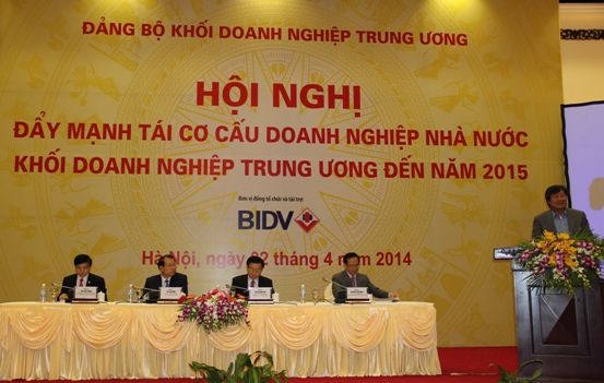 Ban Kinh tế Trung ương và Đảng ủy Khối DN Trung ương tổ chức Hội nghị Đổi mới, phát triển, nâng cao hiệu quả các tập đoàn, tổng công ty nhà nước trong Khối DN Trung ương.