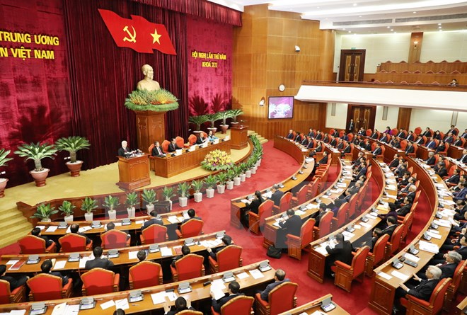 Toàn cảnh phiên khai mạc.