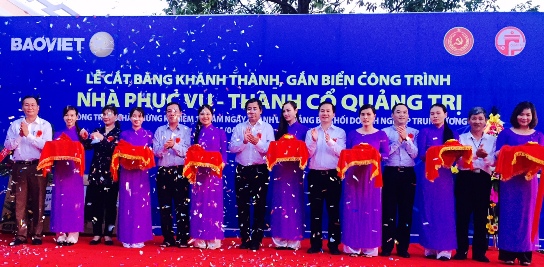 Khánh thành Nhà phục vụ di tích Thành cổ Quảng Trị