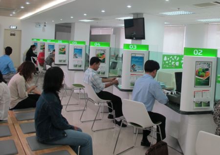 Giao dịch tại Vietcombank