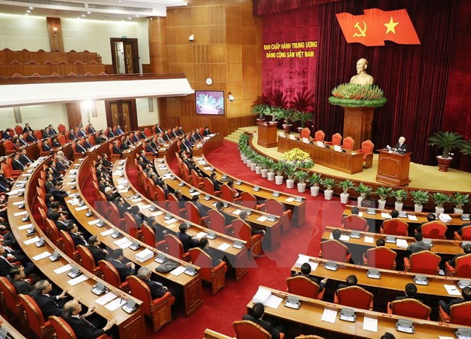 Toàn cảnh bế mạc Hội nghị.