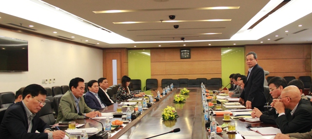 Quang cảnh buổi làm việc.