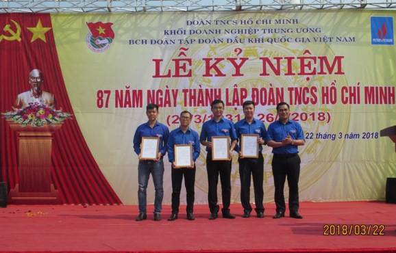 Đoàn Khối Doanh nghiệp Trung ương công nhận 8 công trình thanh niên