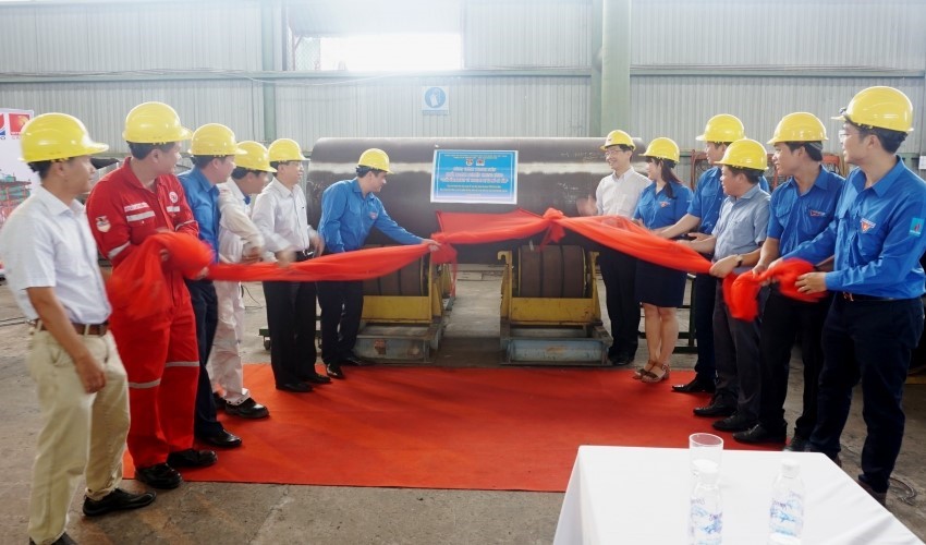 Lễ gắn biển công trình thanh niên chào mừng kỷ niệm 87 năm Ngày thành lập Đoàn TNCS Hồ Chí Minh (26/3/1931 - 26/3/2018).