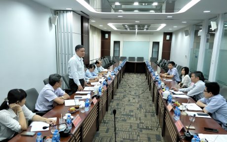 Đoàn khảo sát Ban Tổ chức Trung ương tại buổi làm việc