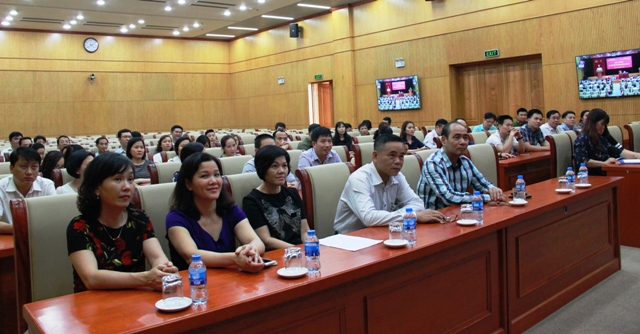 Các đại biểu dự tập huấn.