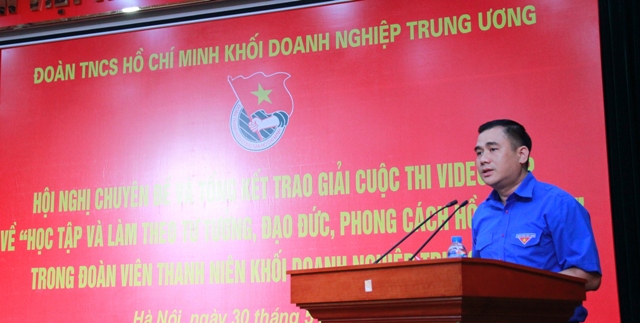 Đồng chí Vũ Đức Tú - Ủy viên BTV Trung ương Đoàn, Bí thư Đoàn Khối