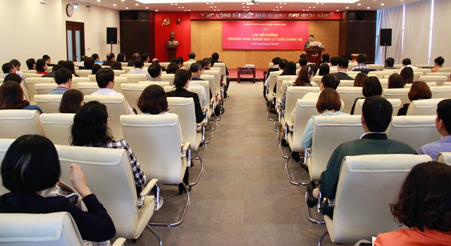 Quang cảnh lớp học.