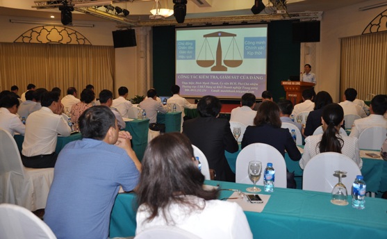 Quang cảnh buổi tập huấn