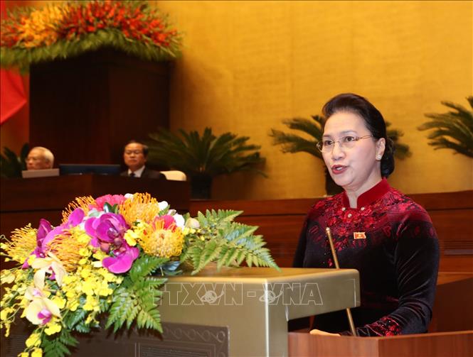 Chủ tịch Quốc hội Nguyễn Thị Kim Ngân. 