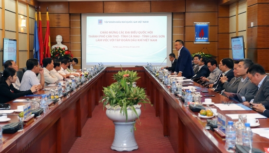 Toàn cảnh buổi làm việc