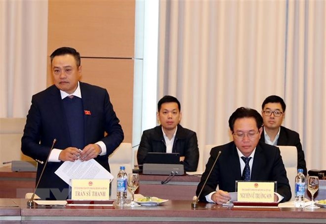 Đồng chí Trần Sĩ Thanh - Bí thư Đảng ủy, Chủ tịch Hội đồng thành viên PVN phát biểu. 