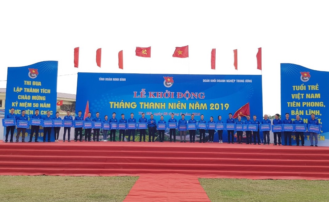 Các cơ sở Đoàn trực thuộc Đoàn Khối Doanh nghiệp Trung ương đăng ký đảm nhận thực hiện công trình thanh niên và các hoạt động tình nguyện vì cuộc sống cộng đồng