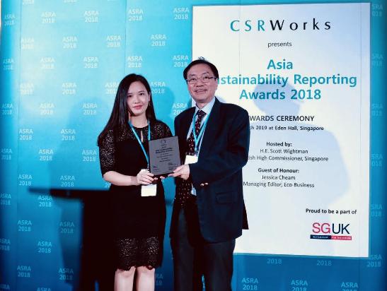 Bảo Việt nhận giải báo cáo phát triển bền vững minh bạch nhất Châu Á.