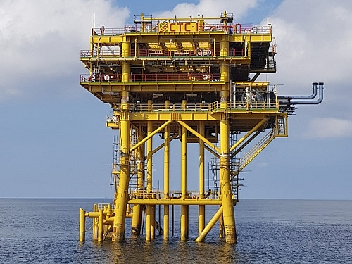 Giàn khai thác CTC1-WHP mỏ Cá Tầm