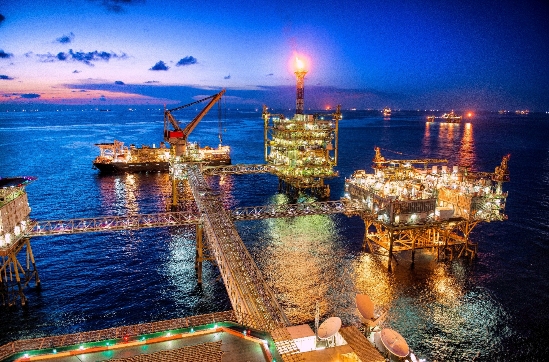 Mỏ Bạch Hổ thuộc Lô 09-1 được Vietsovpetro khai thác từ năm 1986