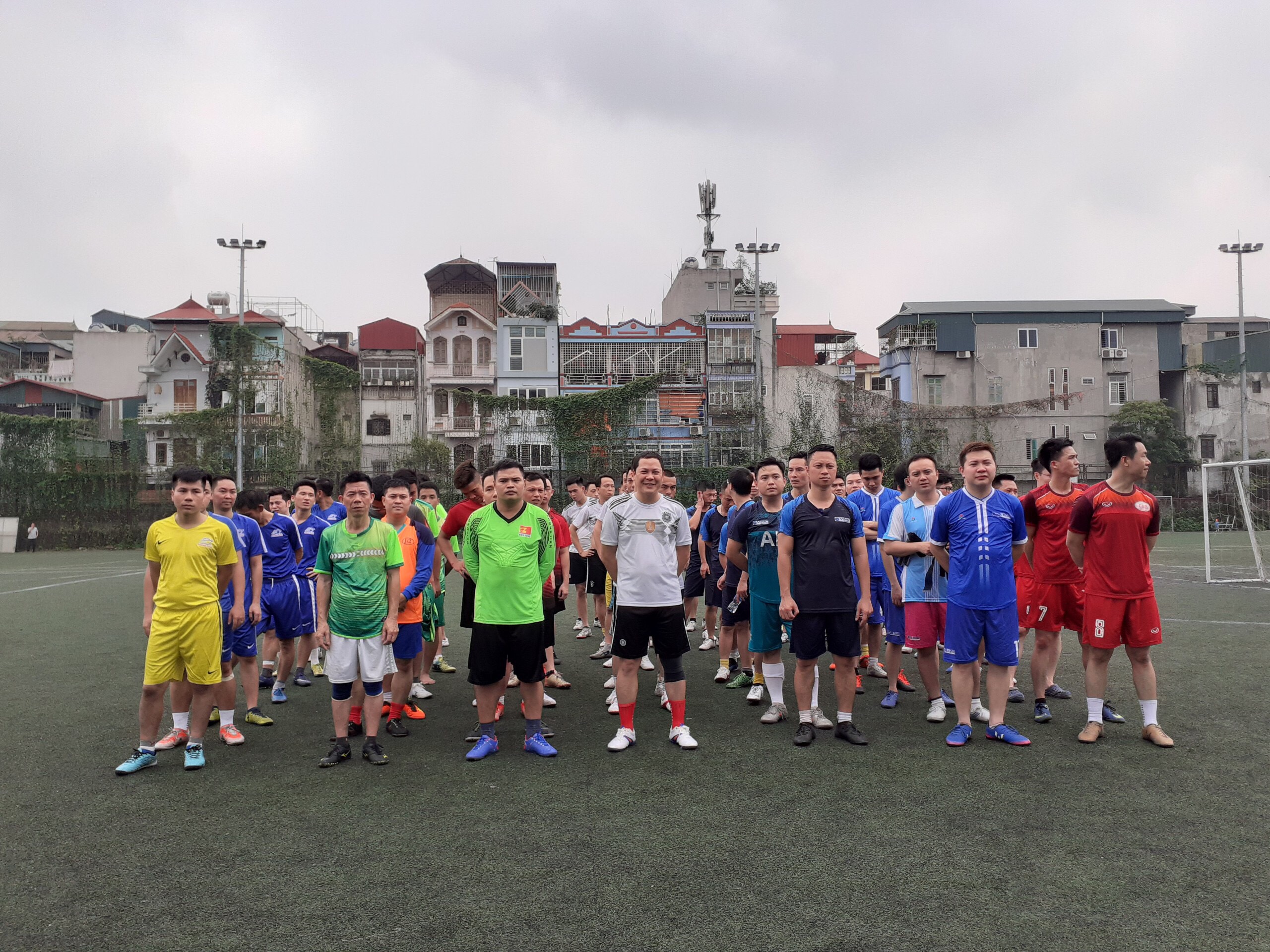 7 đội bóng tham gia giải bóng đá đến từ các đơn vị thuộc Đoàn Tổng Công ty Hàng hải Việt Nam