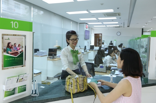 Thương hiệu Vietcombank luôn nhận được sự yêu mến và tin tưởng của đông đảo khách hàng.