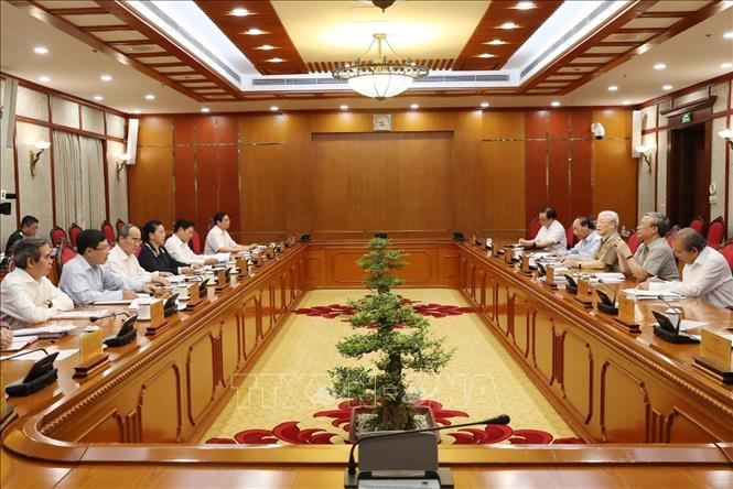 Quang cảnh cuộc họp. Ảnh: Trí Dũng/TTXVN