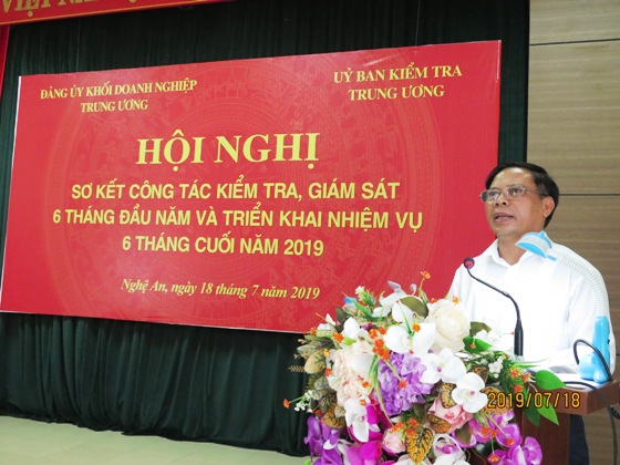 Đồng chí Tô Quang Thu – Phó Chủ nhiệm Ủy ban Kiểm tra Trung ương khai mạc Hội nghị