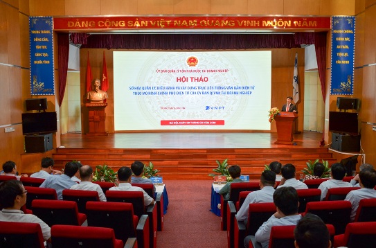Hội thảo số hóa quản lý điều hành và xây dựng trục liên thông văn bản điện tử theo mô hình Chính phủ điện tử của Ủy ban Quản lý vốn Nhà nước tại doanh nghiệp.