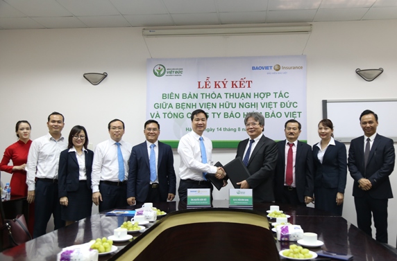 Bảo hiểm Bảo Việt hợp tác bảo lãnh viện phí cùng Bệnh viện Việt Ðức 