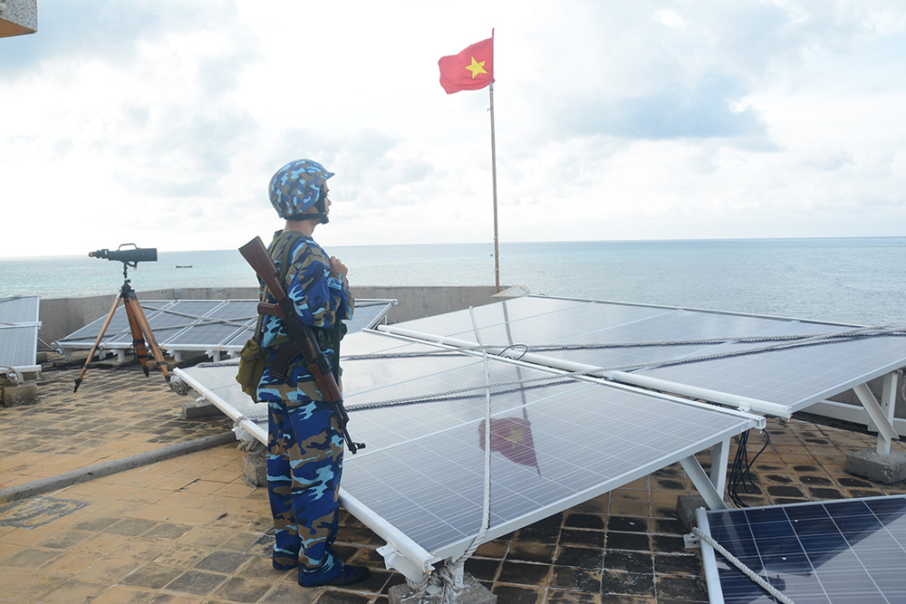 Chính việc cung cấp điện an toàn, ổn định trên quần đảo Trường Sa và nhà giàn DK1 đã góp phần để chiến sỹ yên tâm canh gác vùng biển đảo thiêng liêng của tổ quốc
