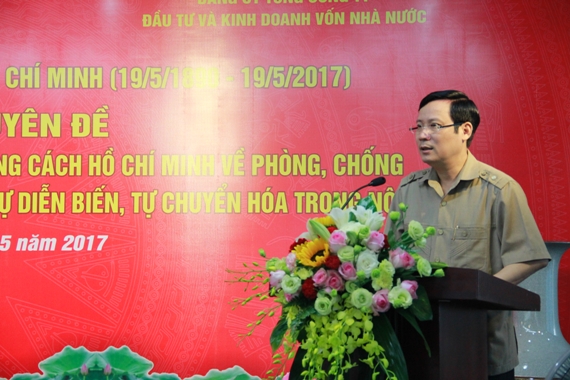 Đảng ủy Cơ quan Đảng ủy Khối Doanh nghiệp Trung ương học tập chuyên đề năm 2017.