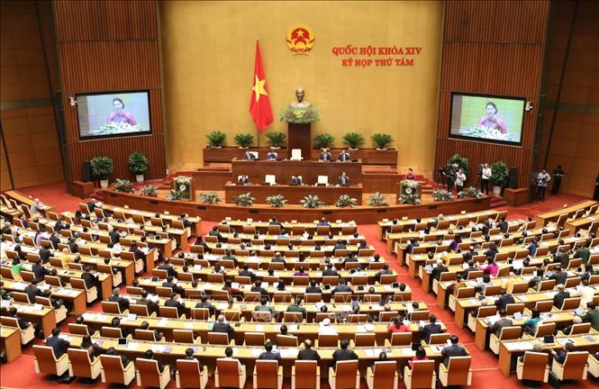 Toàn cảnh phiên khai mạc.