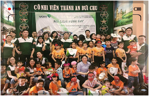 Công tác thiện nguyện của Công đoàn- Đoàn TN VCBS