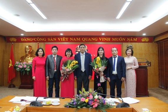 Chi ủy khóa mới Ban Dân vận Đảng ủy Khối ra mắt.