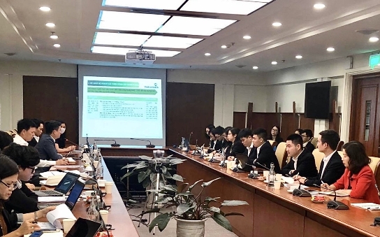 Buổi trình bày về kết quả triển khai dự án xây dựng mô hình LGD/EAD cho danh mục khách hàng doanh nghiệp của Vietcombank.