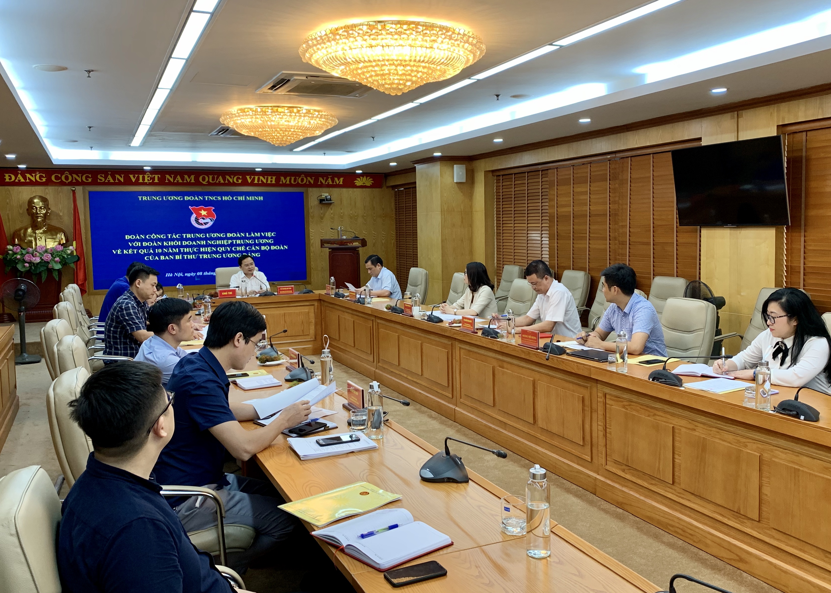 Toàn cảnh buổi làm việc