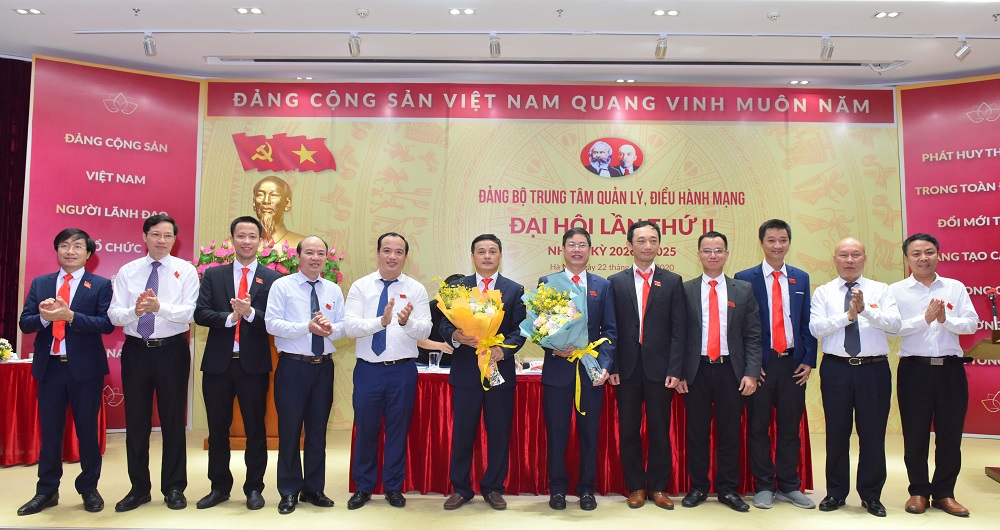 Ban Chấp hành Đảng bộ Trung tâm NOC nhiệm kỳ 2020-2025 ra mắt Đại hội