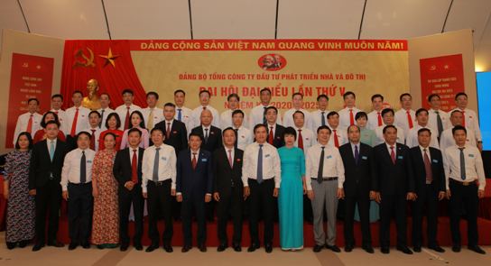 Ra mắt BCH Đảng bộ Tổng công ty HUD nhiệm kỳ 2020 - 2025.