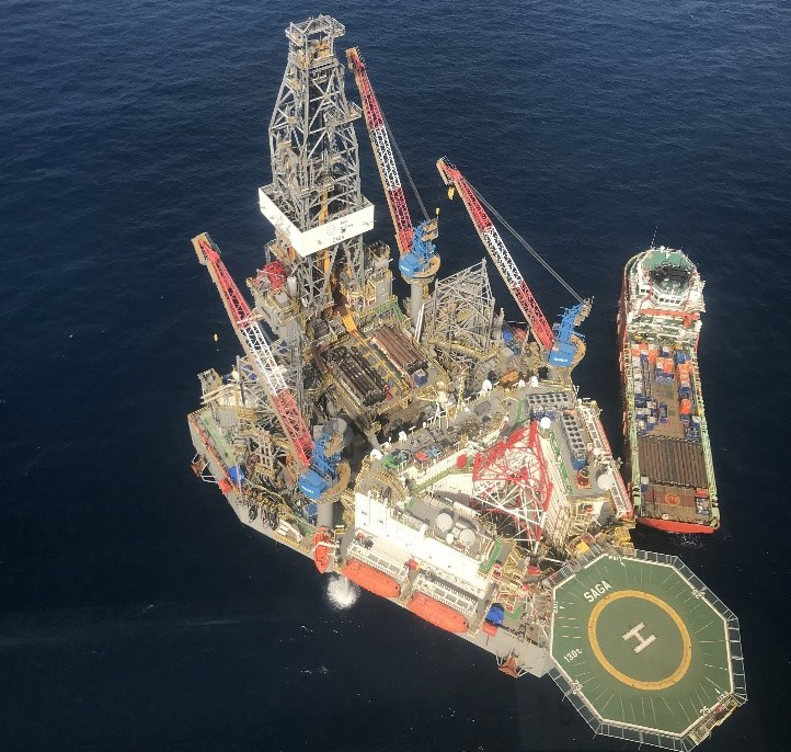 Giếng khoan Ken Bau-2X tại lô 114.