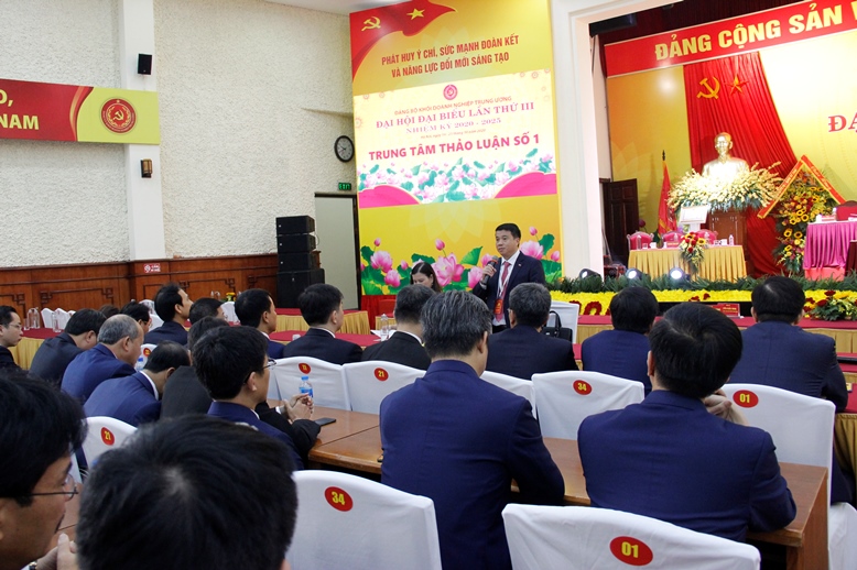 Trung tâm thảo luận số 1 tại Đại hội.