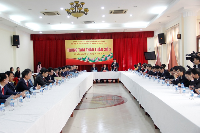 Trung tâm thảo luận số 3 tại Đại hội.