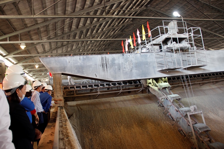 Công trình “Cải tạo cầu xúc dây chuyền Hoàng Thạch 1”.