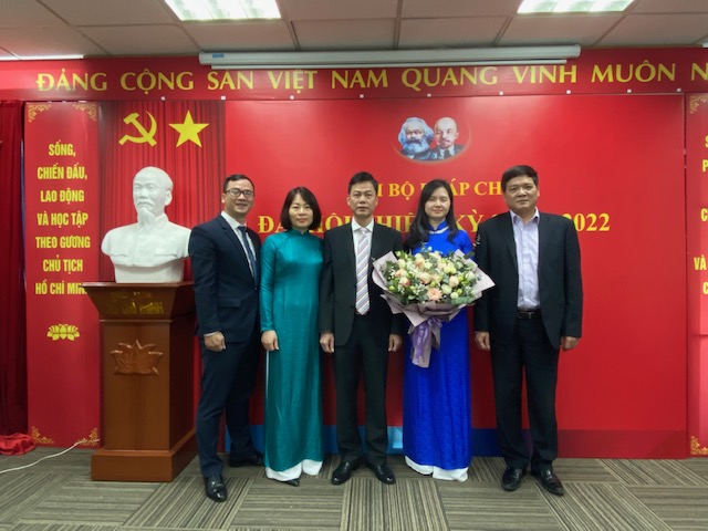 Đảng viên Chi bộ Pháp chế - Khối Pháp chế & Tuân thủ Vietinbank.