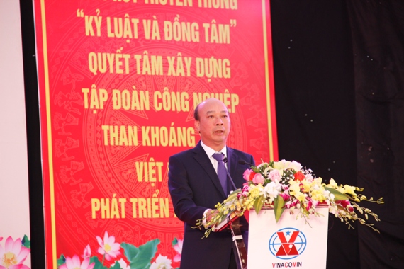 Đồng chi Lê Minh Chuẩn - Bí thư Đảng uỷ, Chủ tịch HĐTV Tập đoàn Than - Khoáng sản Việt Nam cho rằng: Đây là công trình duy nhất của Tập đoàn Công nghiệp Than - Khoáng sản Việt Nam được chọn gắn biển chào mừng Đại hội Đảng toàn quốc lần thứ XIII. 