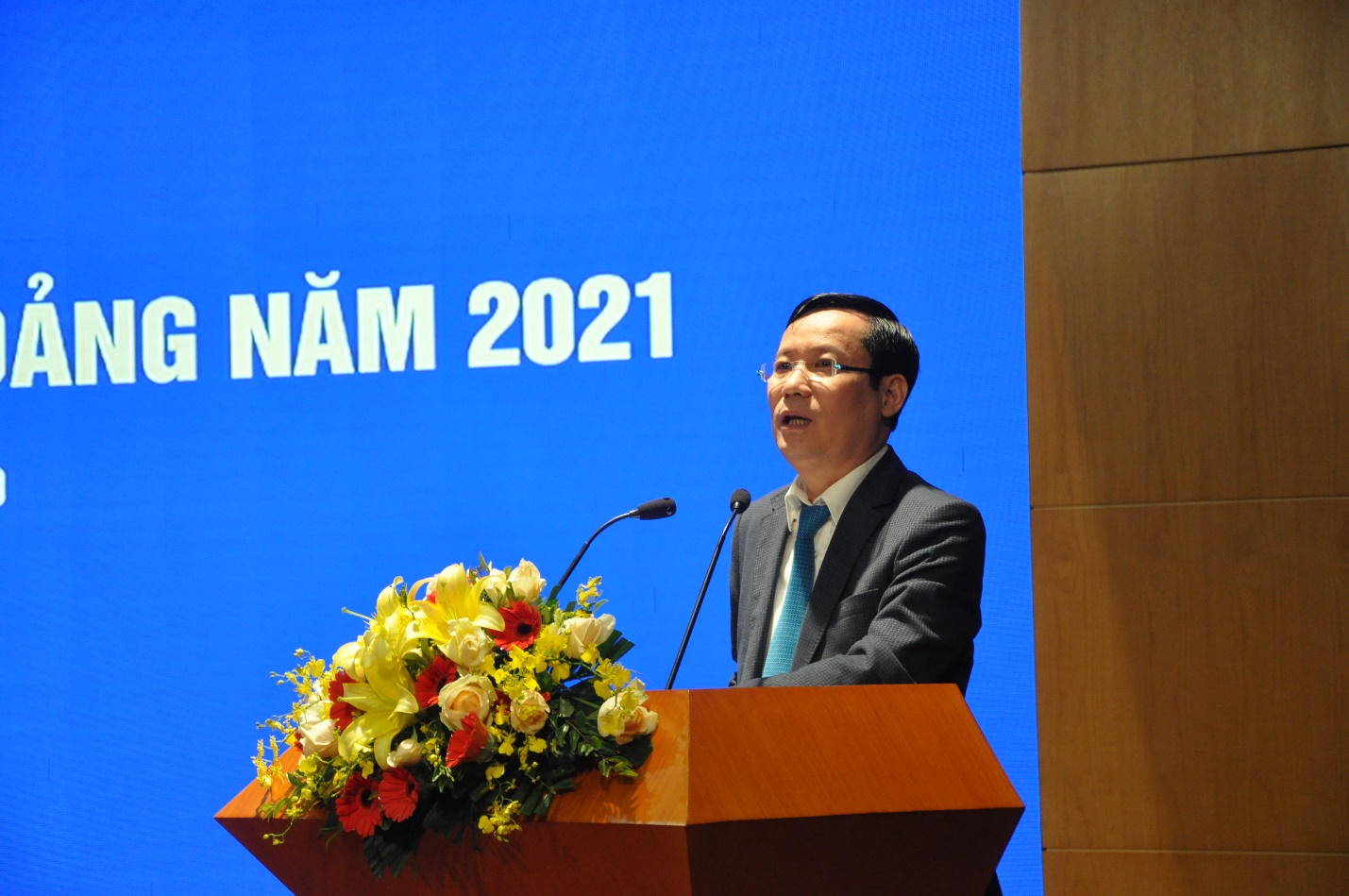 Phó Bí thư Thường trực Đảng ủy Khối DNTW Phạm Tấn Công yêu cầu VNPT thực hiện tốt 2 nhiệm vụ 