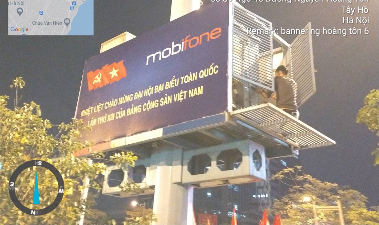 Lực lượng kỹ thuật MobiFone tập trung thực hiện nâng cấp, tối ưu mạng lưới phục vụ Đại hội đại biểu toàn quốc lần thứ XIII của Đảng.
