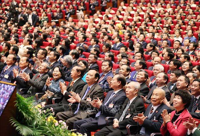 Các đại biểu dự phiên khai mạc Đại hội.