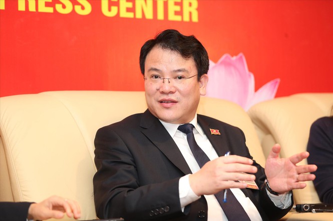 Đại biểu Trần Quốc Phương, Thứ trưởng Bộ KH&ĐT.