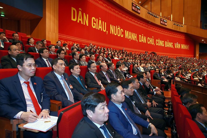 Đoàn Đảng bộ Khối Doanh nghiệp Trung ương tại Đại hội.