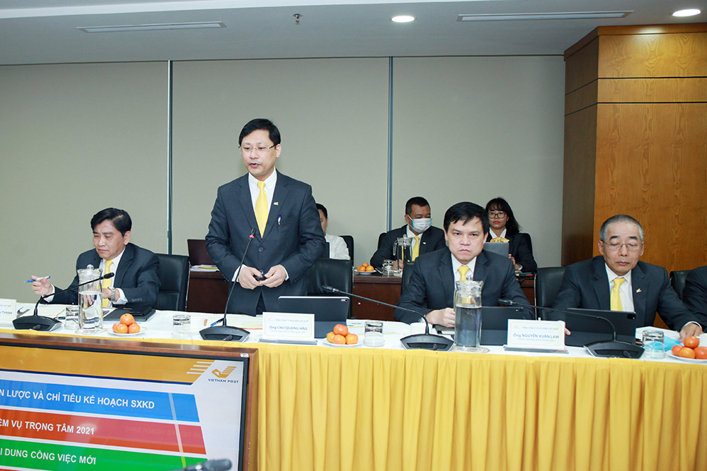 Năm 2021 là năm đầu tiên thực hiện chiến lược mới, Vietnam Post cũng sẽ thay đổi căn bản tổ chức, điều hành kinh doanh nhằm tạo nên những đột phá mới.