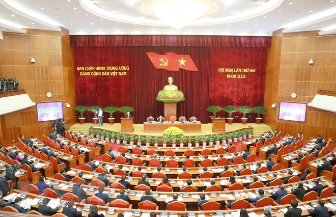 Toàn cảnh phiên khai mạc Hội nghị.