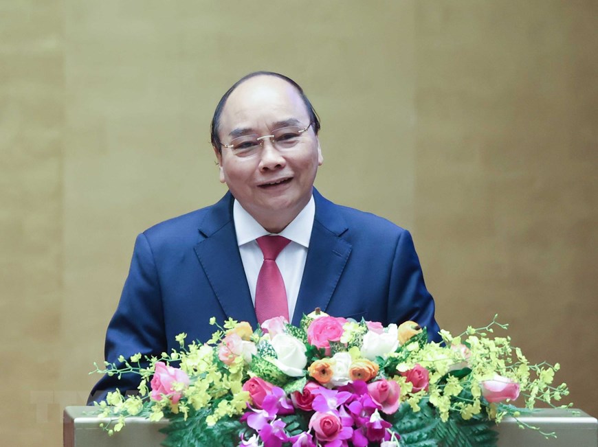 Thủ tướng Nguyễn Xuân Phúc giới thiệu, quán triệt chuyên đề: Chiến lược phát triển kinh tế-xã hội 10 năm 2021-2030 và phương hướng, nhiệm vụ phát triển kinh tế-xã hội 5 năm 2021-2025.